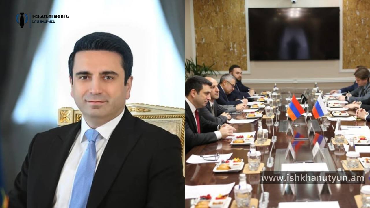 Ալեն Սիմոնյանը հանդիպել է «Ռոսատոմ» պետական կորպորացիայի գլխավոր տնօրեն Ալեքսեյ Լիխաչովի հետ