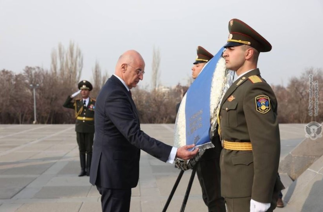 Բարեկամ հայ ժողովրդի հետ կիսում ենք հալածանքների և ողբերգությունների պատմական փորձը. Հունաստանի պաշտպանության նախարար