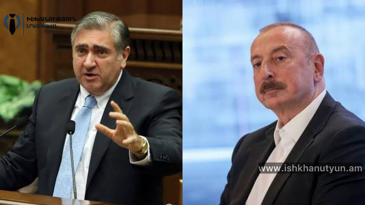 Մի օր վեր կացեք, ասեք՝ Ալի՛և, գլուխդ պա՛տով ես տալիս, ինչո՞ւ որևէ թթու խոսք նրան չեք ասում․ Խաչատրյան