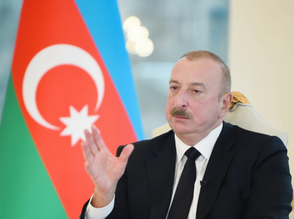 Որոշ քաղաքական ուժեր Հայաստանում ապրում են Ադրբեջանի նկատմամբ ատելության զգացումով. Ալիև