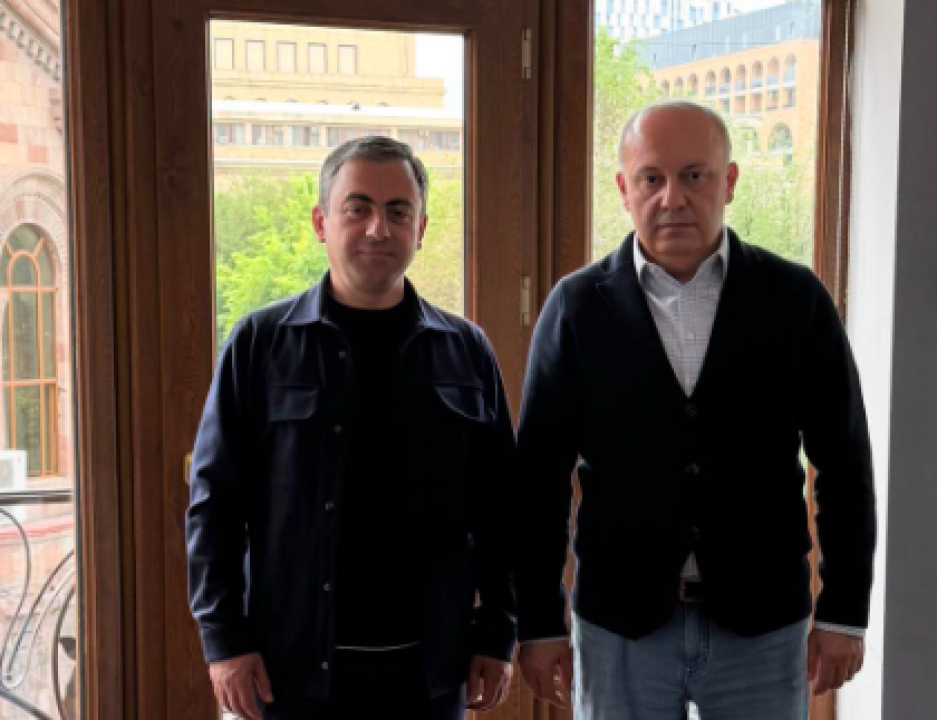 Իշխան Սաղաթելյանը հանդիպել է Միքայել Համբարձումյանի հետ