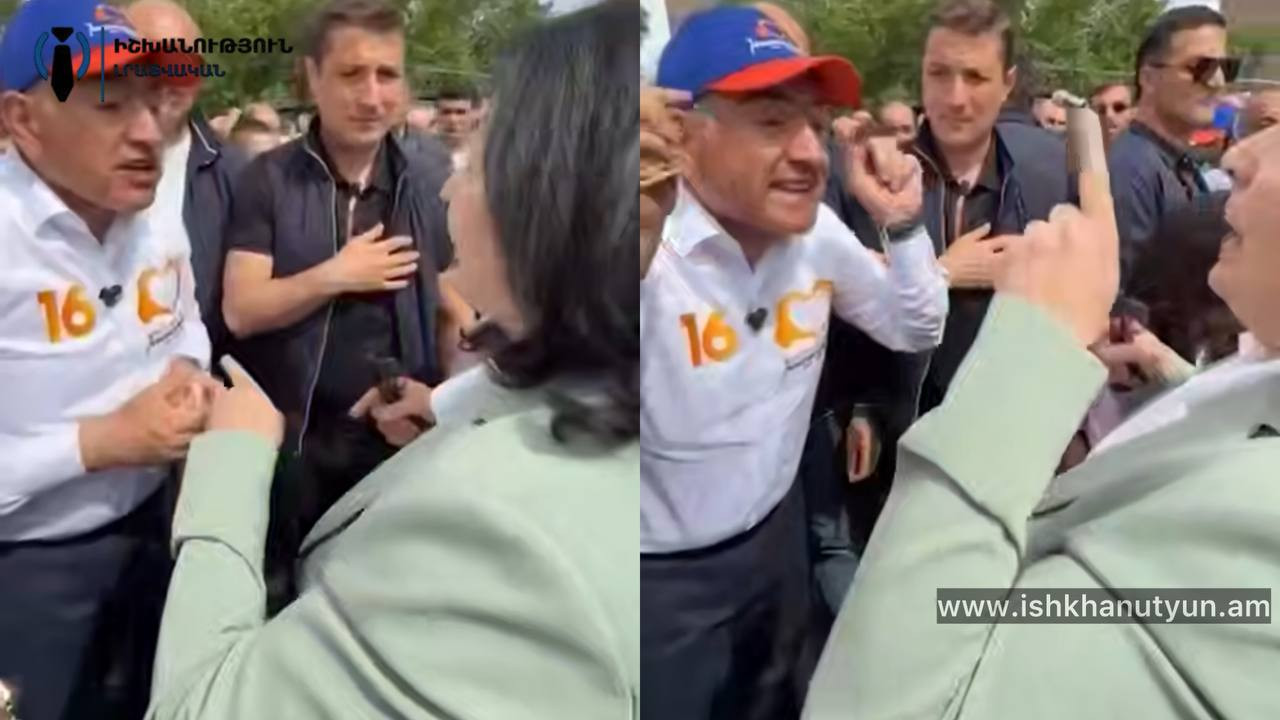 «Եթե դու Ռոբն ես, Ռոբիդ սատկացնելու եմ, կալուգացուդ սատկացնելու եմ, կզացնելու եմ»,– սպառնաց Նիկոլ Փաշինյանը՝ քաշքշելով իրեն մոտեցած կնոջ թևից