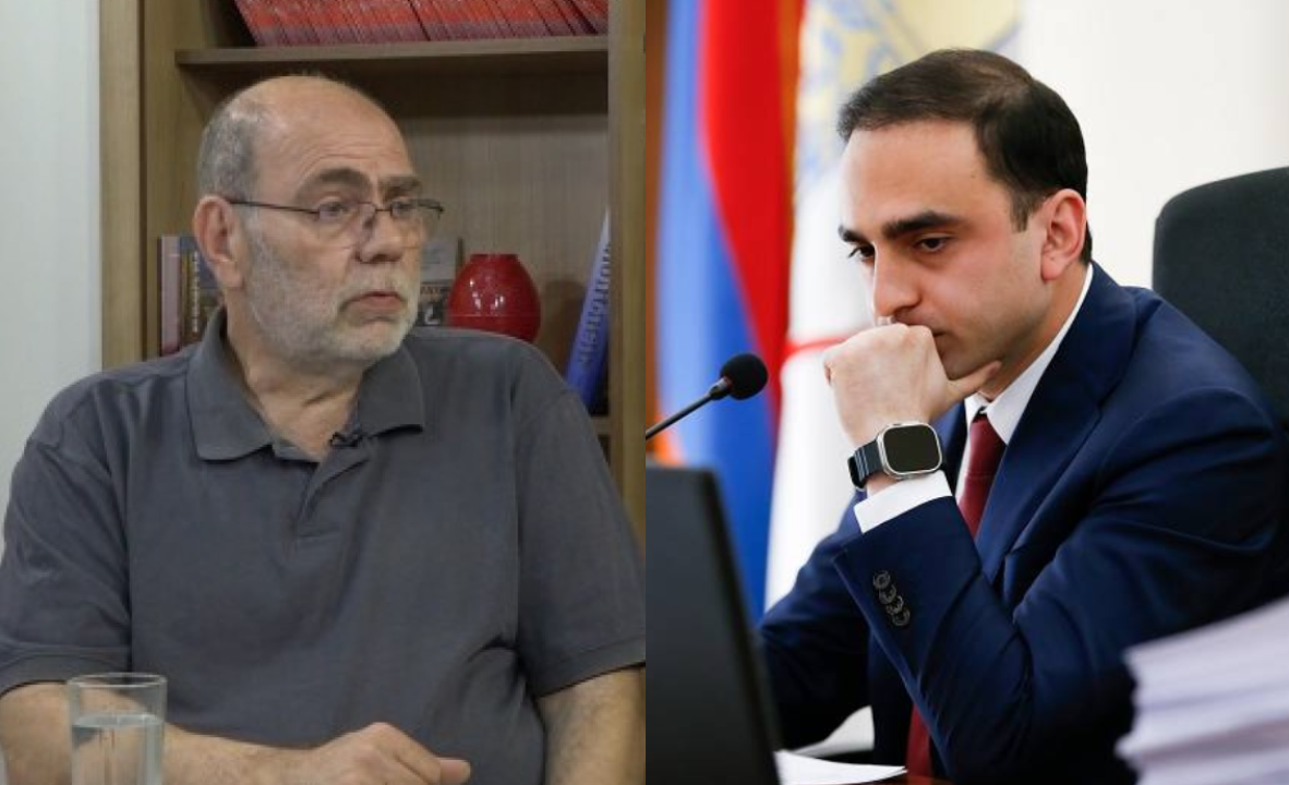Տիգրան Ավինյան, դեռ շատ սկսնակ ես՝ ձեռքի հետ Դաշնակցությանը մրոտելու համար․ Կարեն Խանլարյան