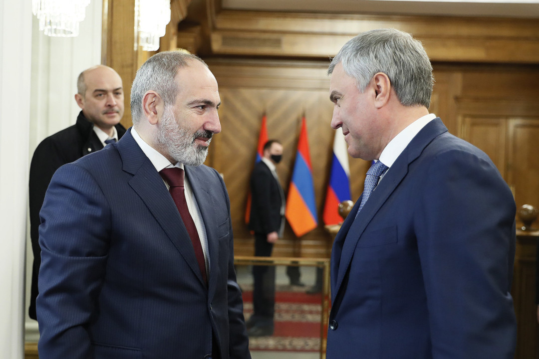 Այլևս չենք կարող լռել Հայաստանում տեղի ունեցող գործընթացների մասին․ Վյաչեսլավ Վոլոդին