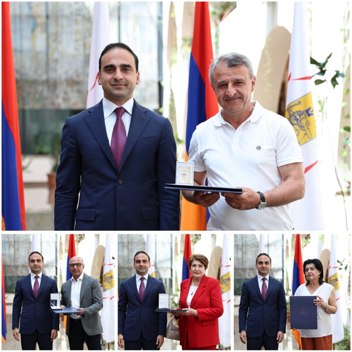 Բուժաշխատողի օրվա առթիվ պարգևատրումեր է եղել