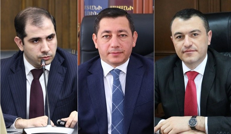 Էդուարդ Հակոբյանը, Եղիազար Վարդանյանը, Սուրեն Թովմասյանը կվերանշանակվեն