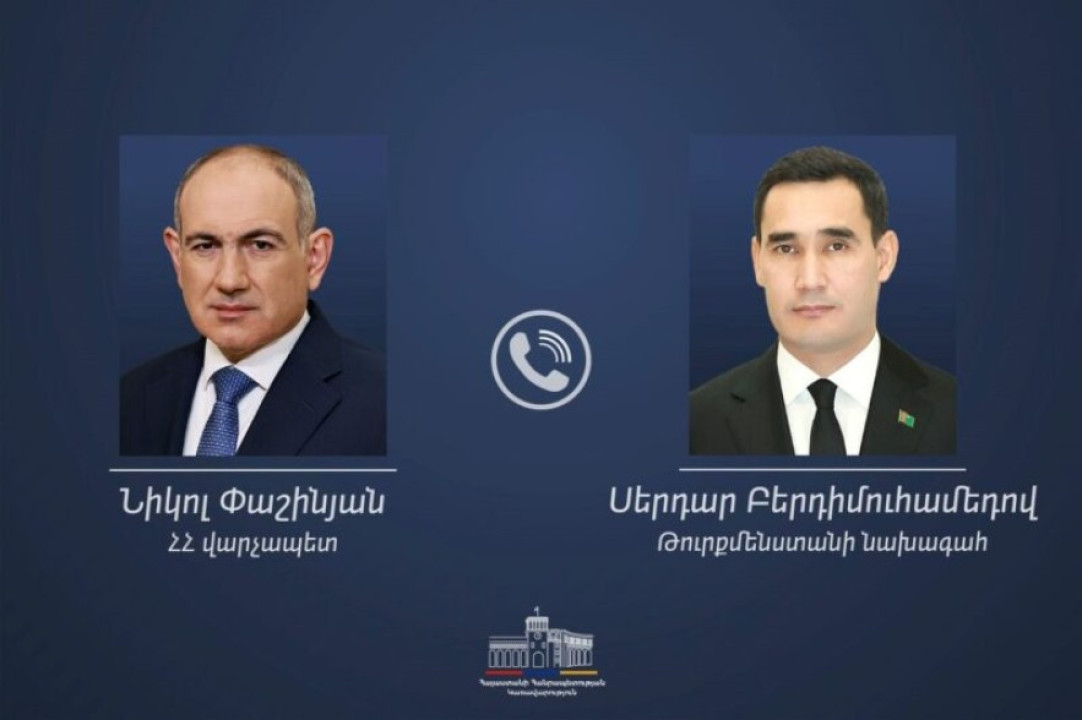Փաշինյանը Թուրքմենստանի նախագահին հրավիրել է Հայաստան