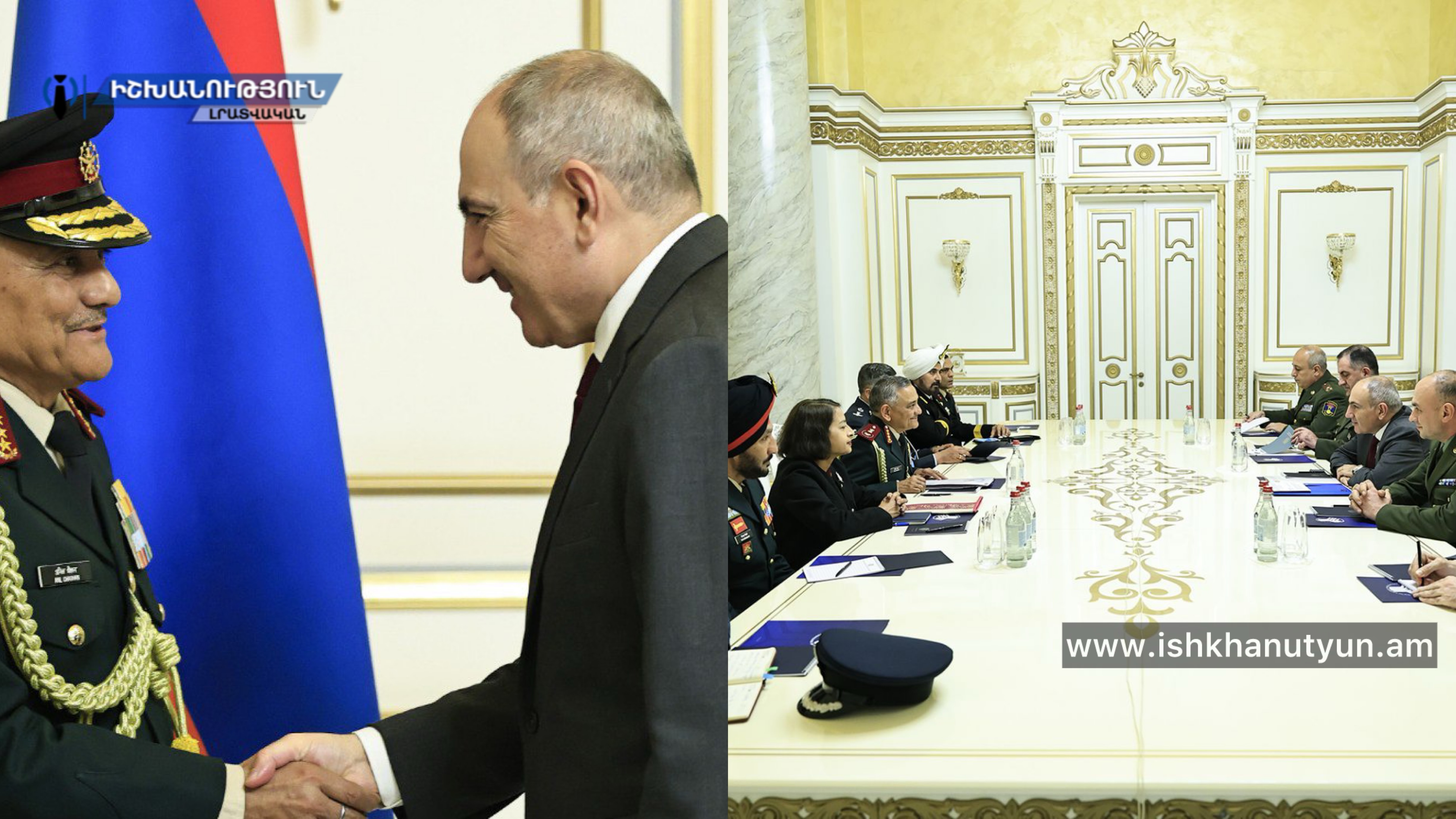 Վարչապետն ու Հնդկաստանի ԶՈՒ պաշտպանության շտաբի պետն անդրադարձել են պաշտպանության և անվտանգության ոլորտում փոխգործակցությանը վերաբերող հարցերի