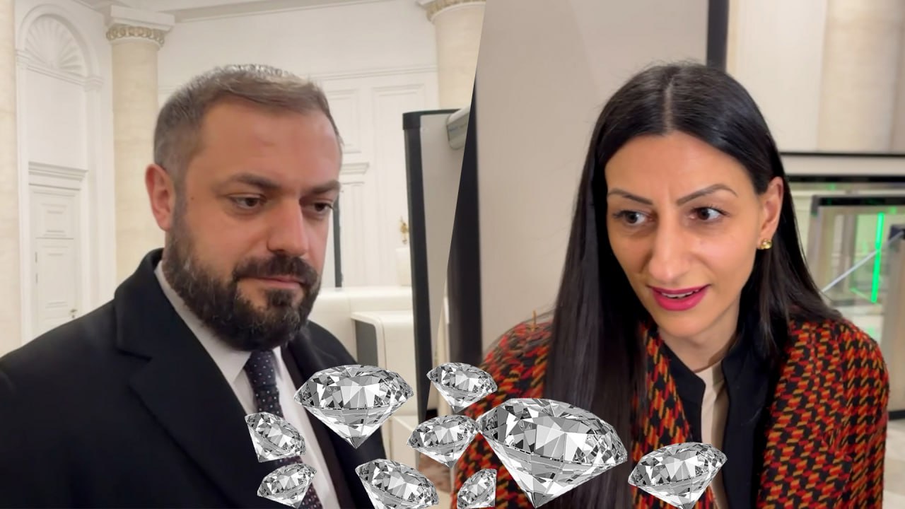 Կարո՞ղ ա էդ ադամանդներից Ձեզ չի հասել, դրա համար եք կամերա դրել. հարց՝ Պապոյանին