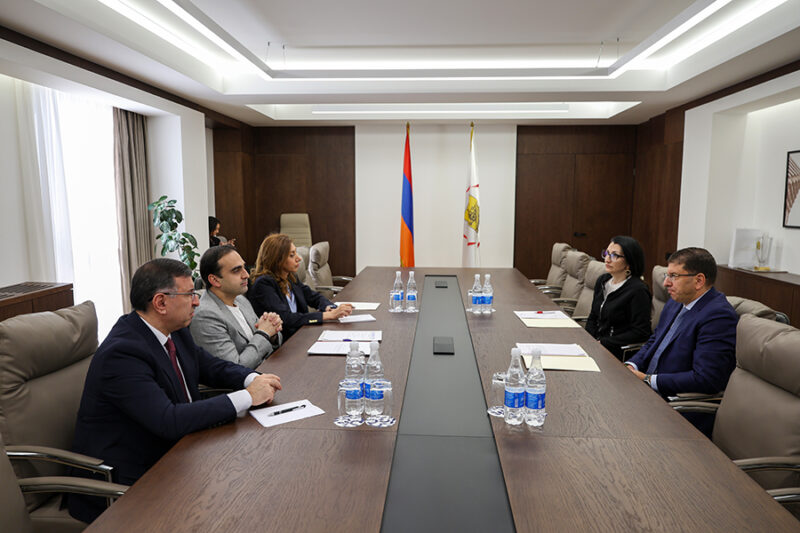 Տիգրան Ավինյանն ընդունել է ՀՀ-ում Բուլղարիայի արտակարգ և լիազոր դեսպանին