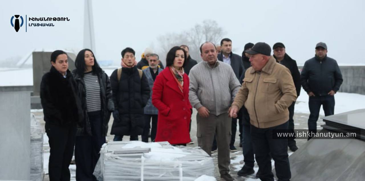 ԿԳՄՍ նախարարը հերթական անգամ հետևել է Հայոց ցեղասպանության հուշահամալիրի հիմնանորոգման աշխատանքներին