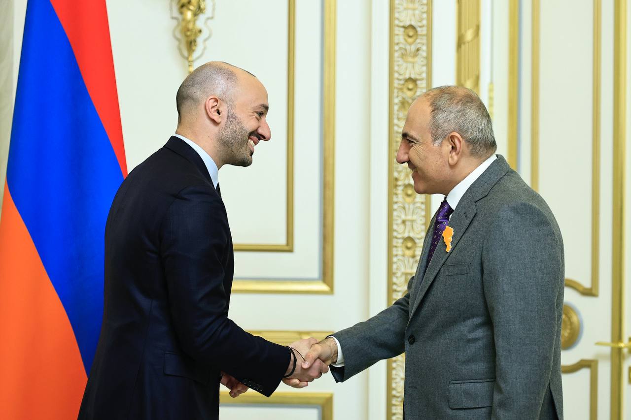 Վարչապետ Նիկոլ Փաշինյանն ընդունել է Ֆրանսիայի` Եվրոպայի հարցերով լիազոր նախարար Բենժամեն Հադադին