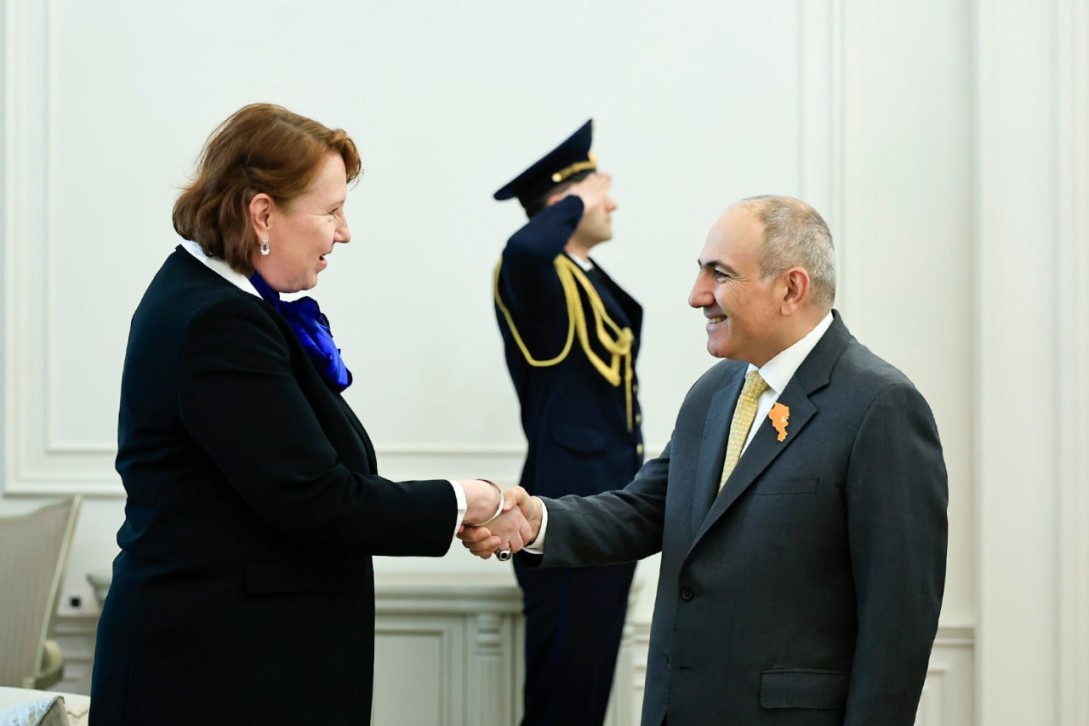 Փաշինյանն ընդունել է ԵՄ առաքելության նոր ղեկավարին, քննարկել են խաղաղության և անվտանգության հարցեր