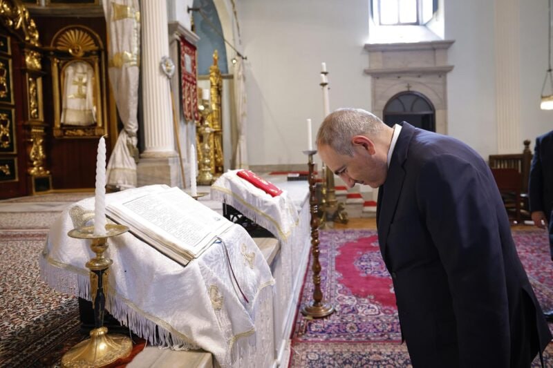 Փաշինյանը կիրակի Երևանի Սուրբ Սարգիս եկեղեցում կմասնակցի պատարագի, որտեղ մկրտվել է