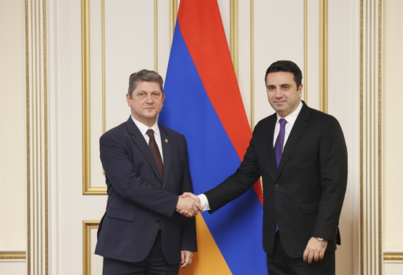 Ալեն Սիմոնյանը հանդիպել է Ռումինիայի Սենատի արտաքին քաղաքականության հանձնաժողովի նախագահի հետ
