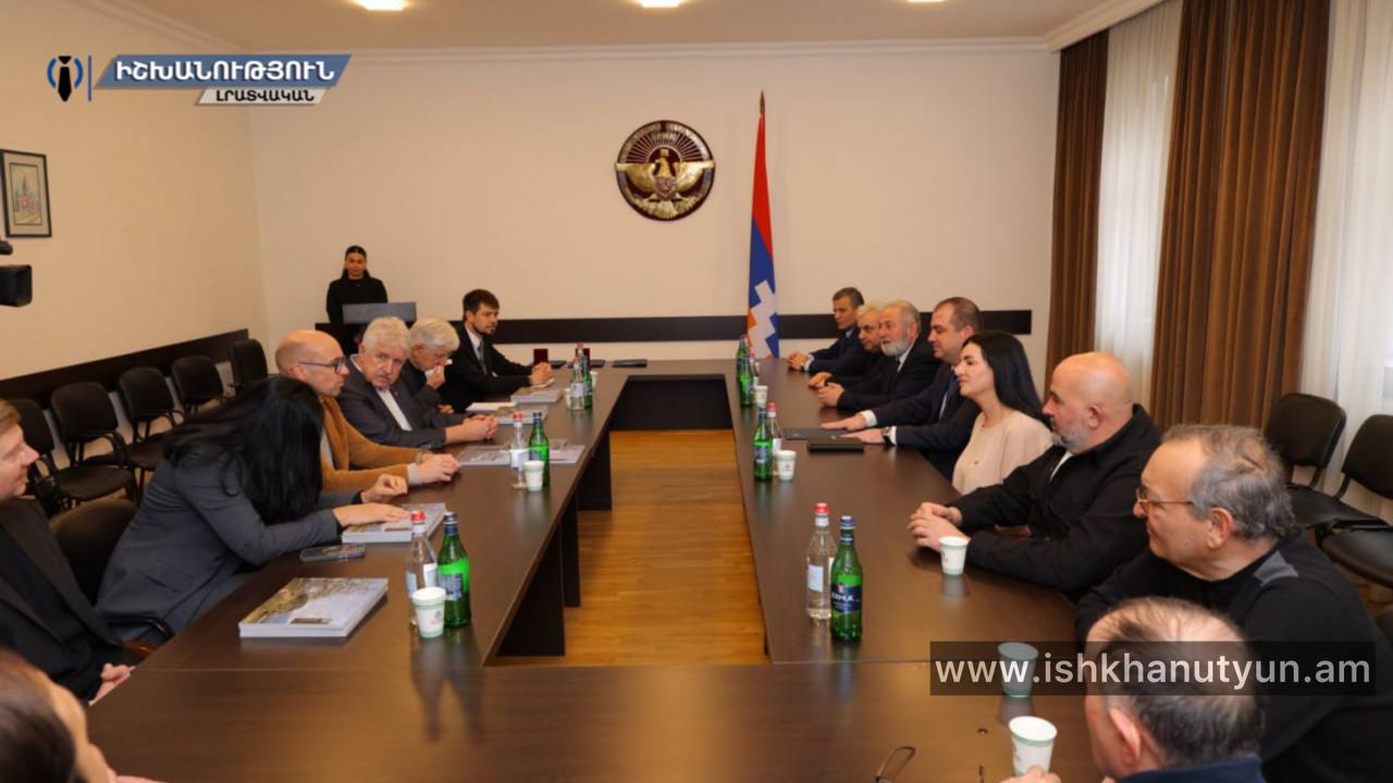 Արցախի ԱԺ նախագահ Աշոտ Դանիելյանն ընդունել է Շվեյցարիայի Ազգային խորհրդի պատվիրակությանը