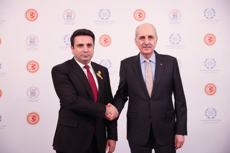 Թուրքիայի ԱԺ նախագահն առաջարկել է ՀՀ-ին ներառել Թուրքիա-Վրաստան-Ադրբեջան ձեւաչափում