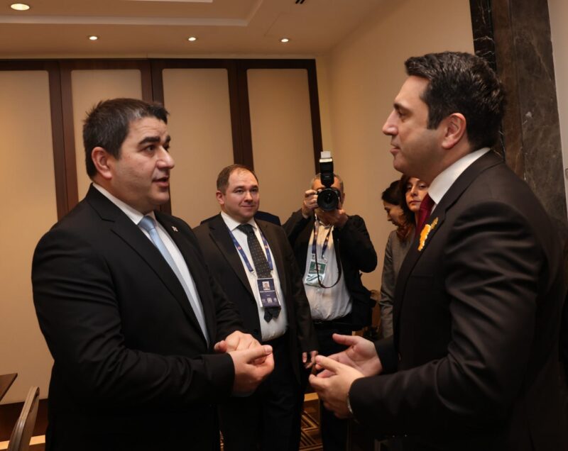 Հայաստանի և Վրաստանի ԱԺ նախագահները քննարկել են տարածաշրջանային զարգացումները