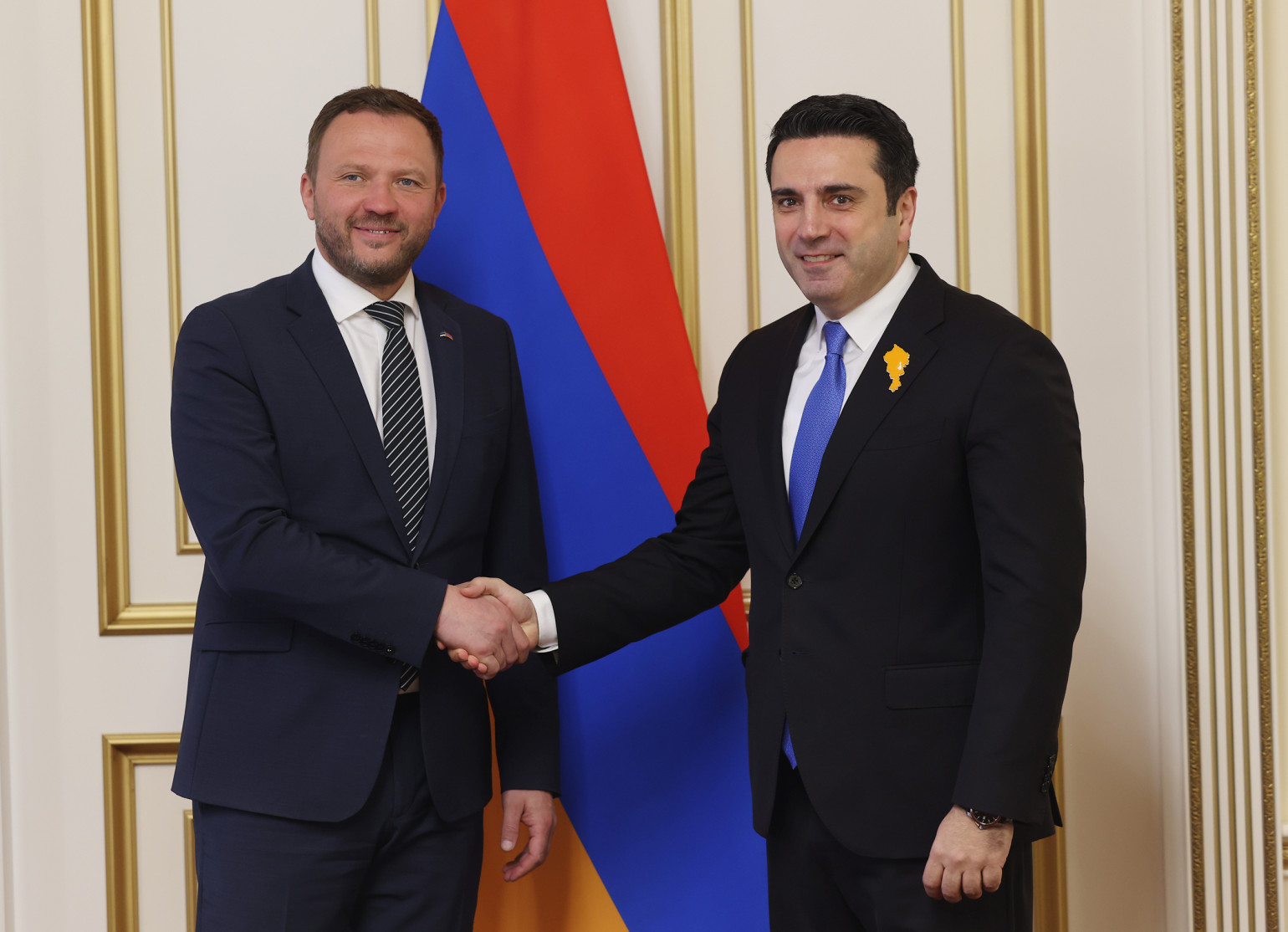 Ալեն Սիմոնյանն ու Էստոնիայի արտգործնախարարը հատուկ անդրադարձ են կատարել Հայաստանի և Ադրբեջանի միջև հաստատված խաղաղության գործընթացին