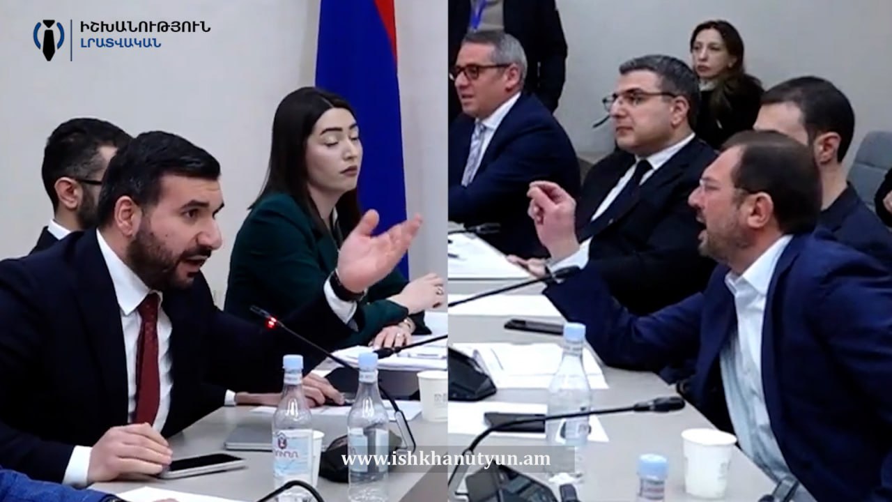 Լարված իրավիճակ ԱԺ-ում. «Էս գողական ես հա՞ գնում»