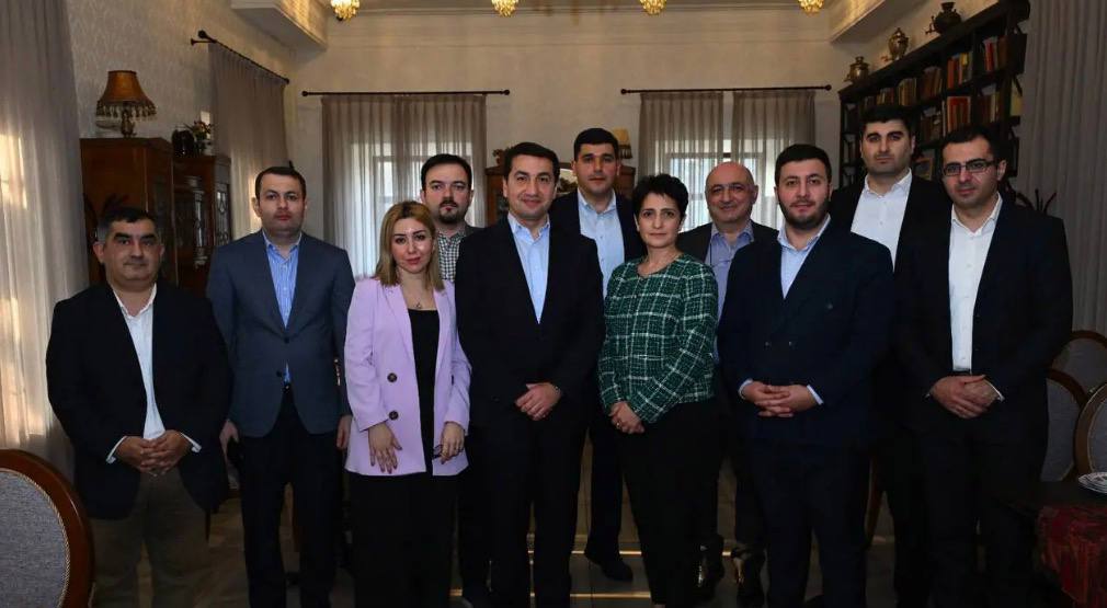 Բաքու այցելած իշխանության պատվիրակները հանդիպել են Ալիևի օգնականի հետ